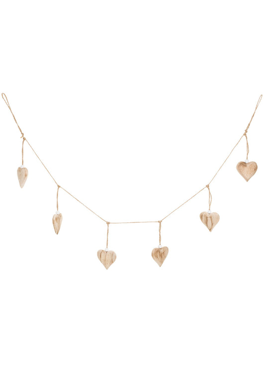 Natural Heart Garland