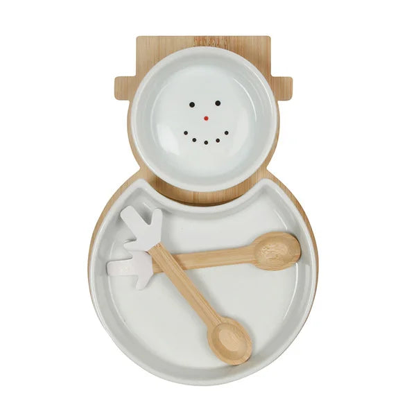 Snowman 5 pc Serving Set