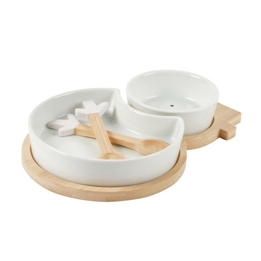 Snowman 5 pc Serving Set
