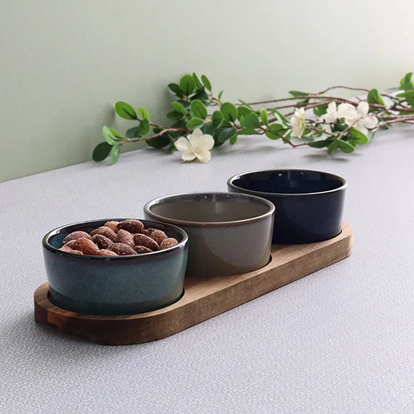 Ceramic 4 pc Serving Set