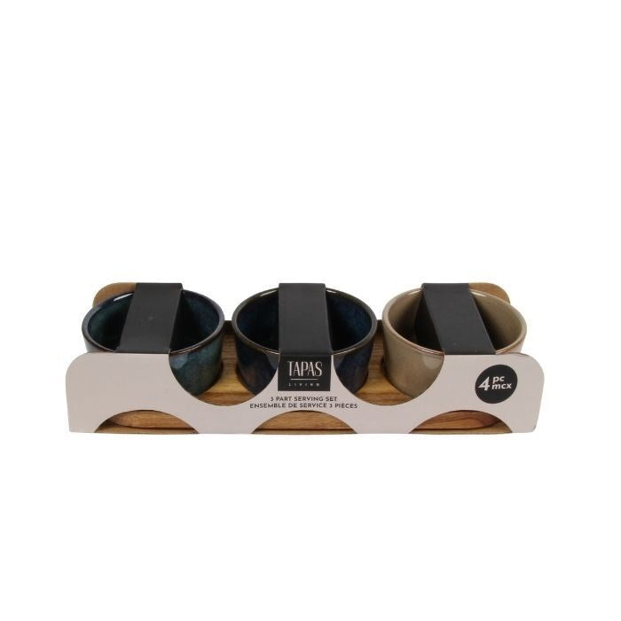 Ceramic 4 pc Serving Set