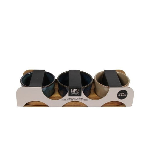 Ceramic 4 pc Serving Set