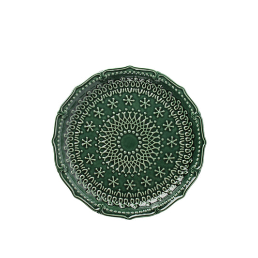 Embossed Holiday Plate
