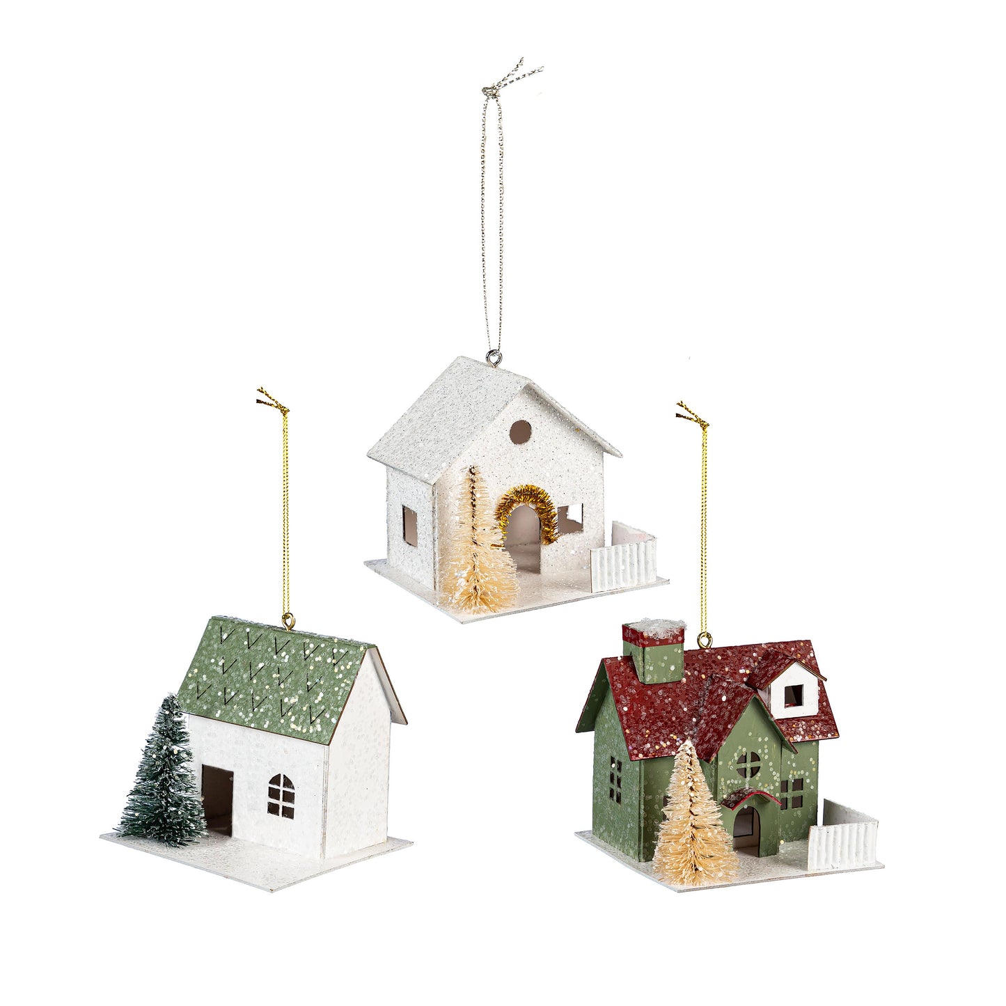 Paper House Ornament