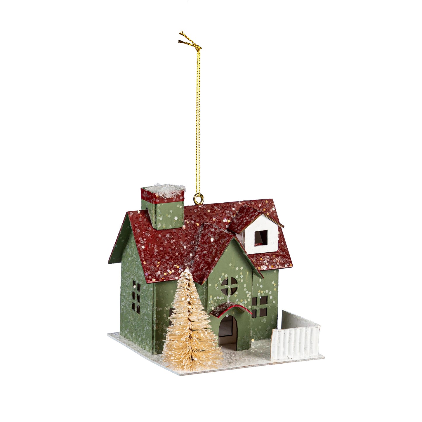 Paper House Ornament