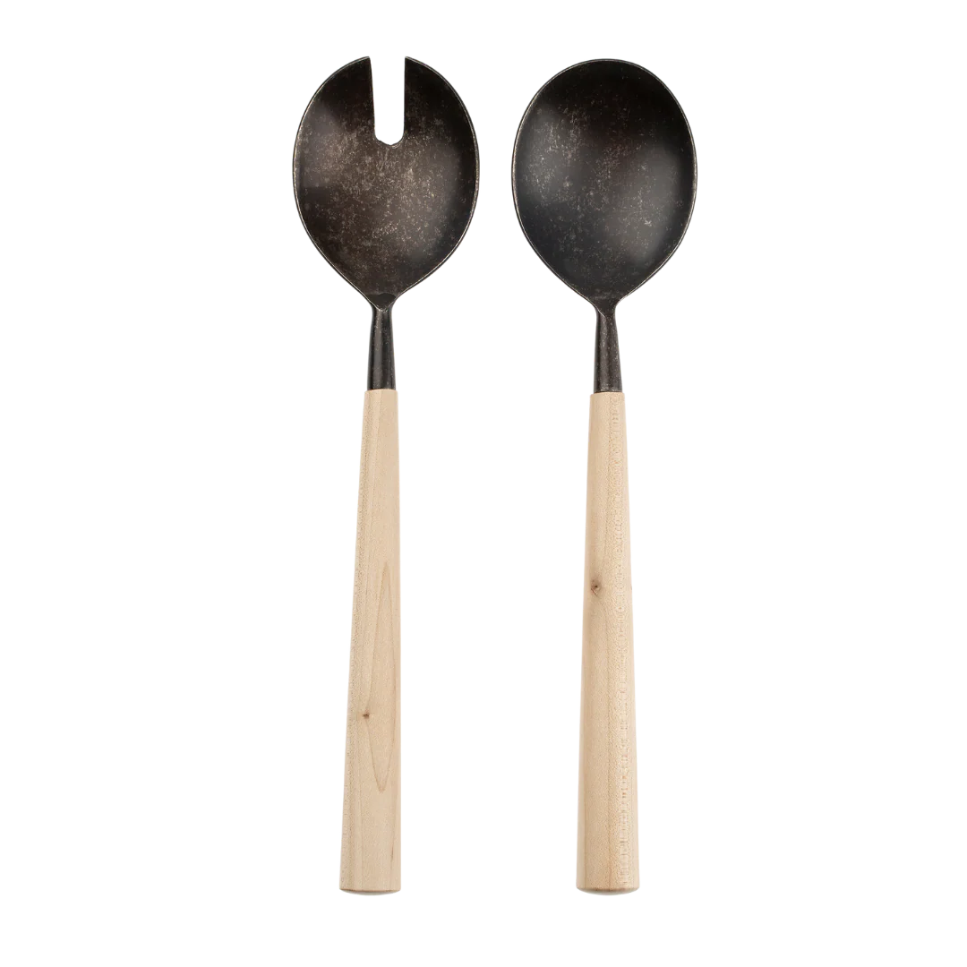 Maple Salad Servers