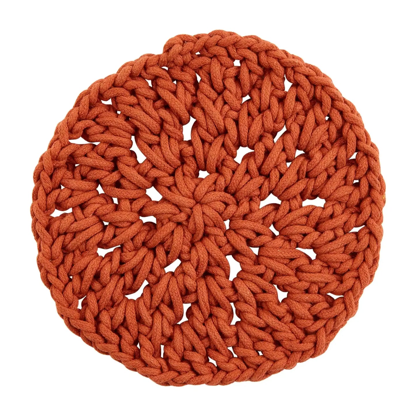 Terracotta Knotted Trivet