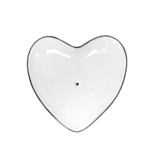 With Love Heart Plate