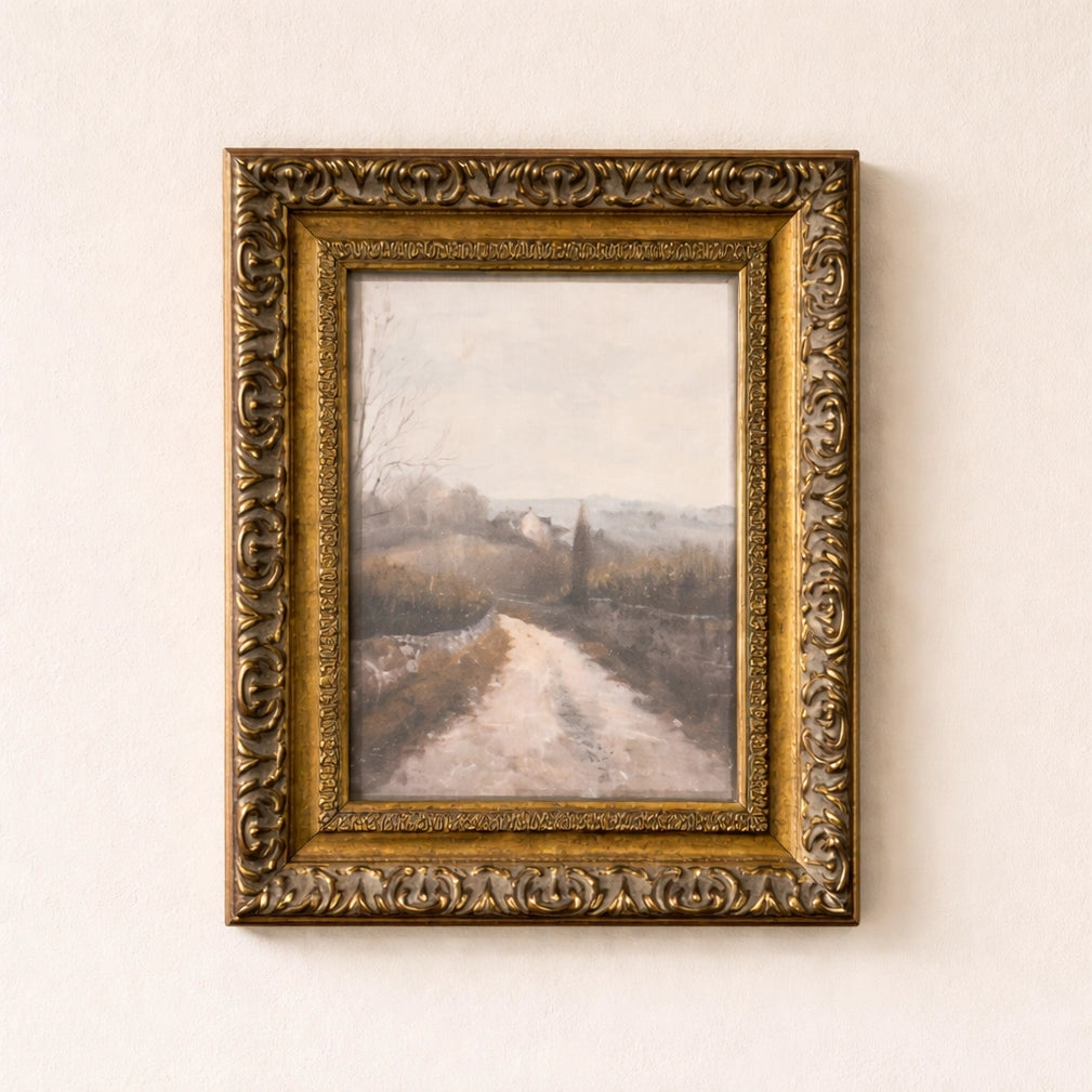 Matin Brumeux Print