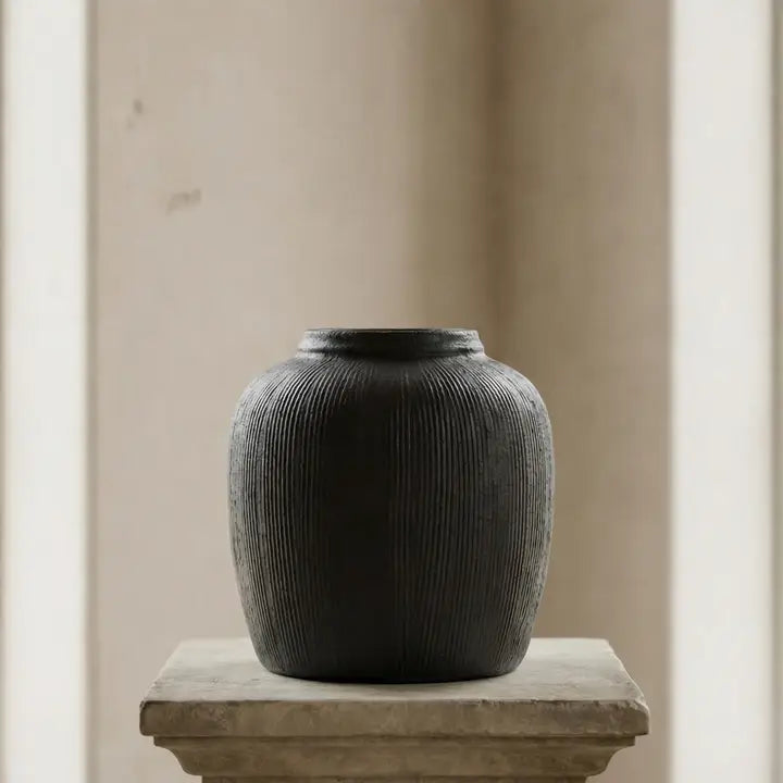 Mirella Ribbed Vase