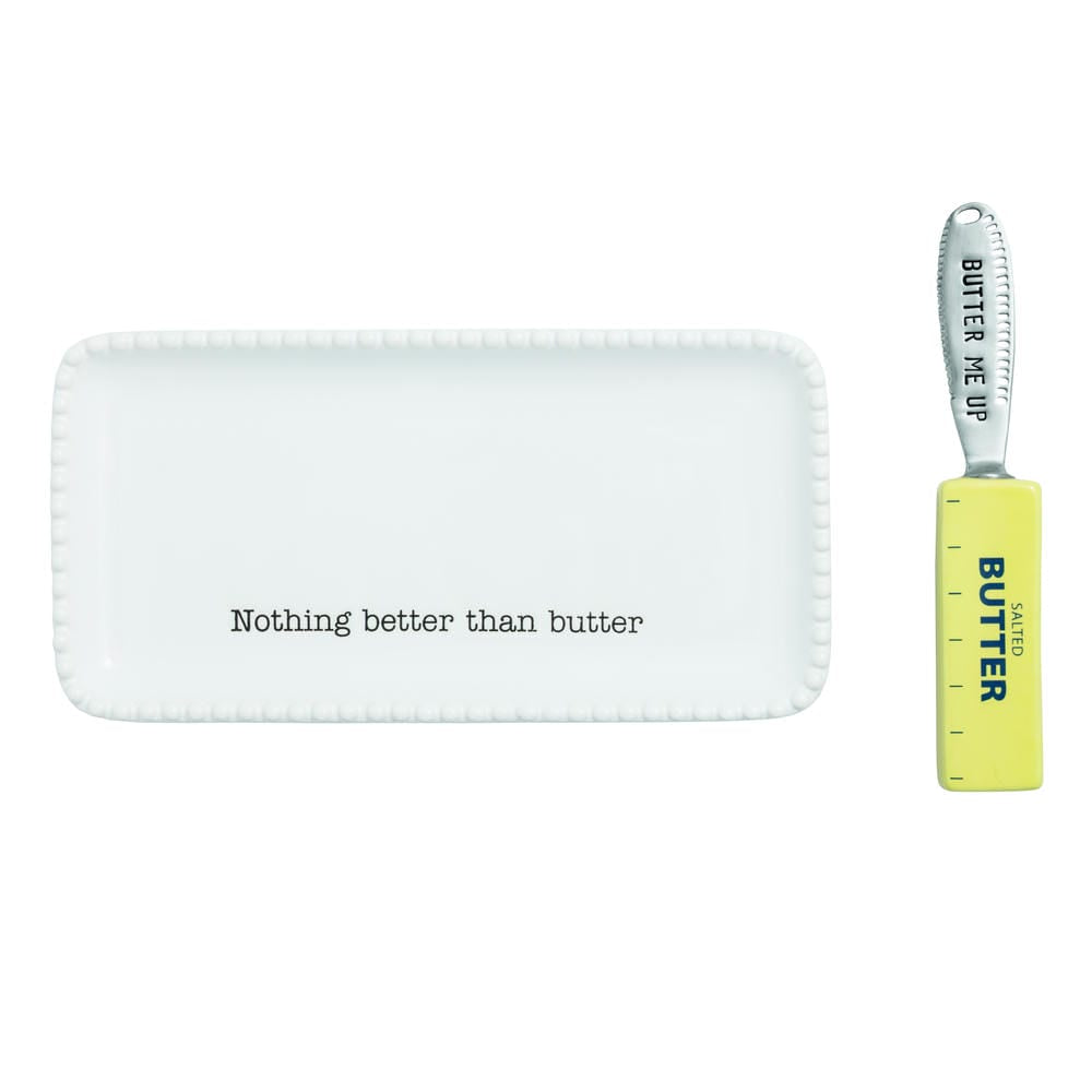 Butter Dish & Spreader