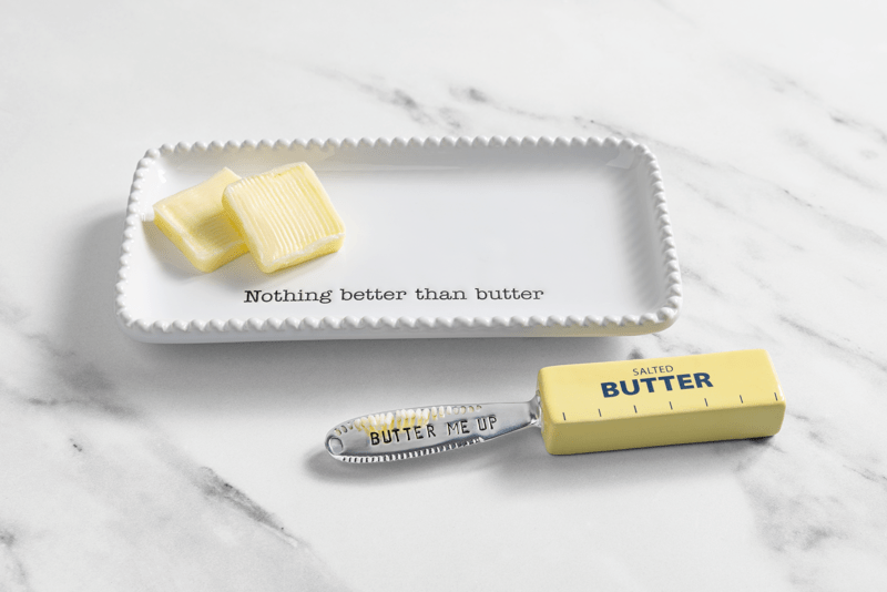 Butter Dish & Spreader