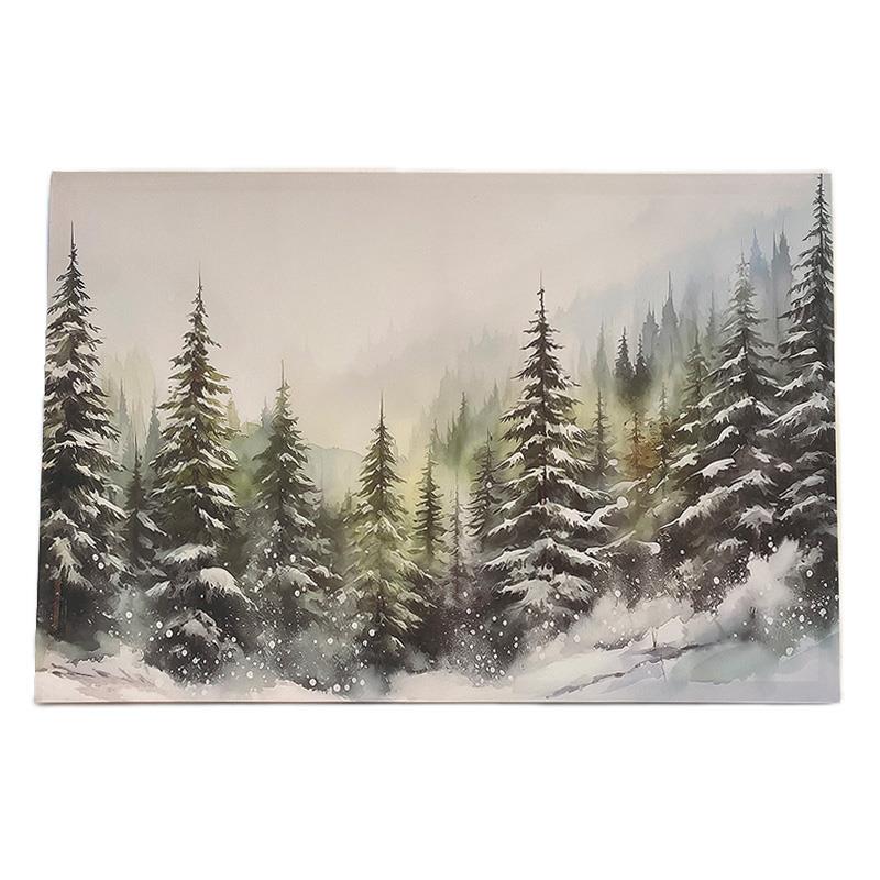 Snowy Woods Print