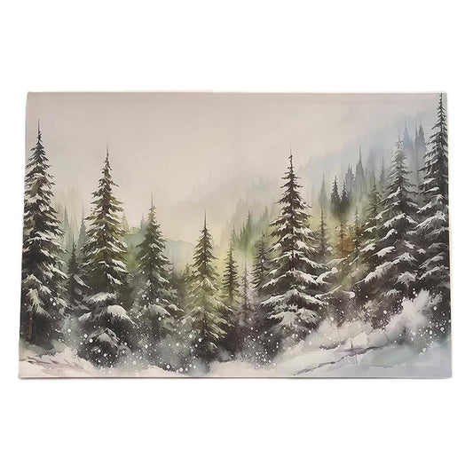 Snowy Woods Print
