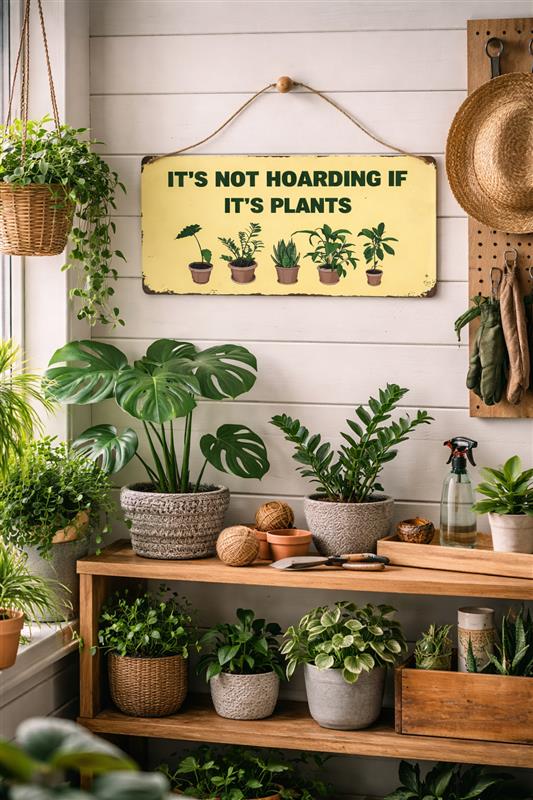 Plant Hoarding Sign