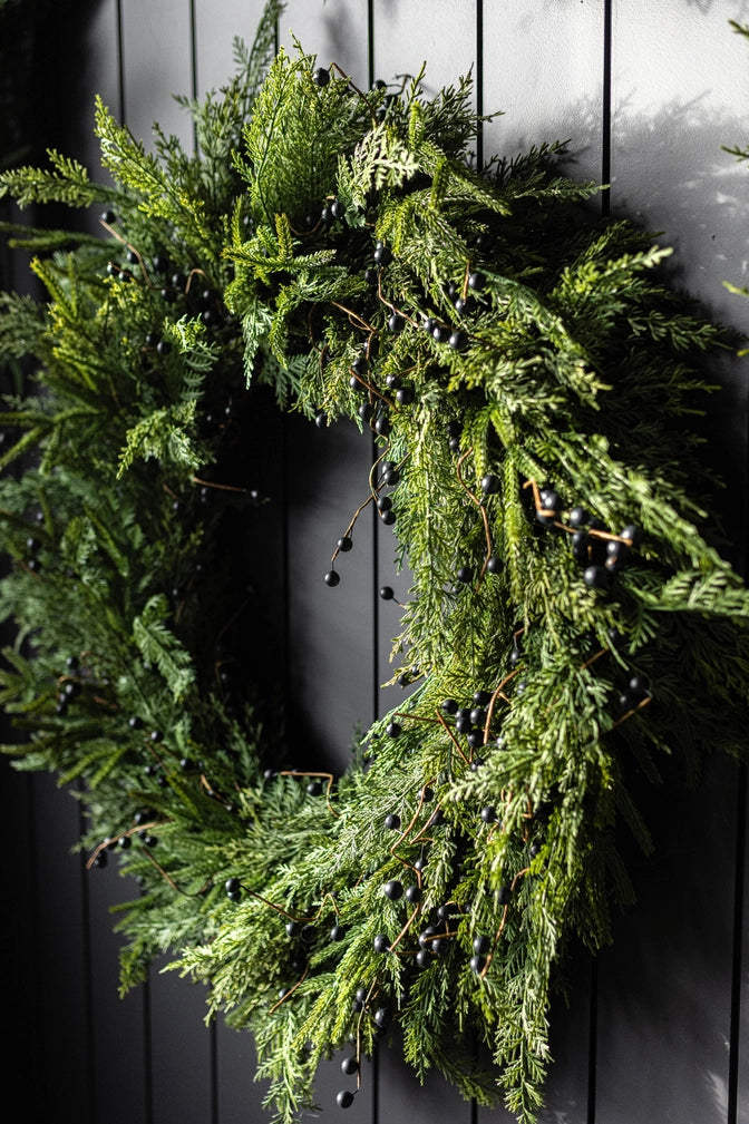 Plum Berry Norfolk Wreath