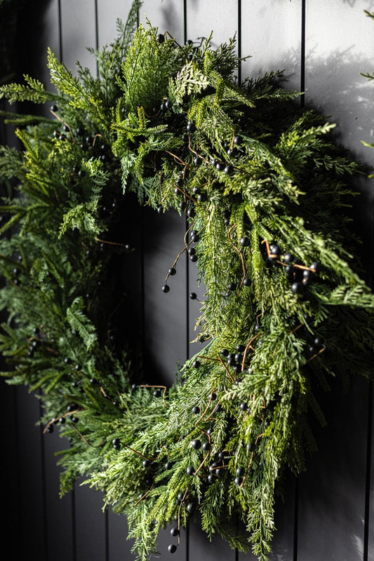 Plum Berry Norfolk Wreath