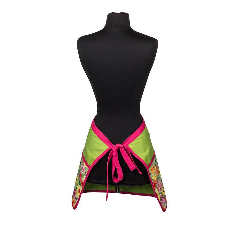Floral Half Apron