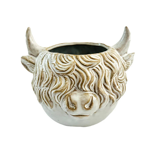 Highland Cow Planter