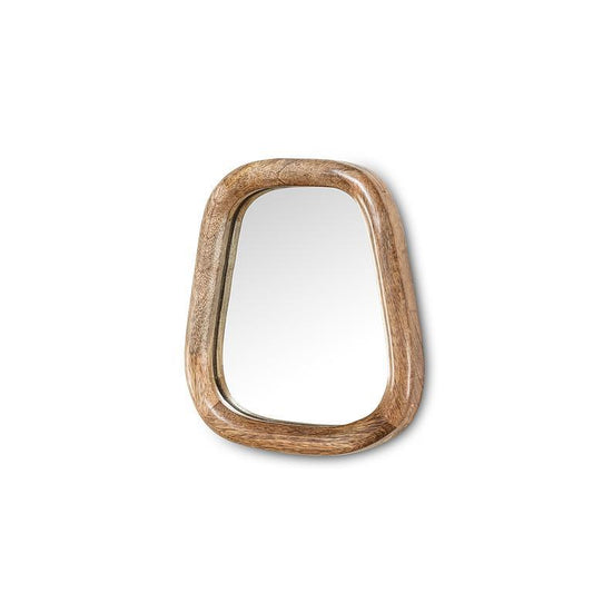 Wood Freeform Mirror
