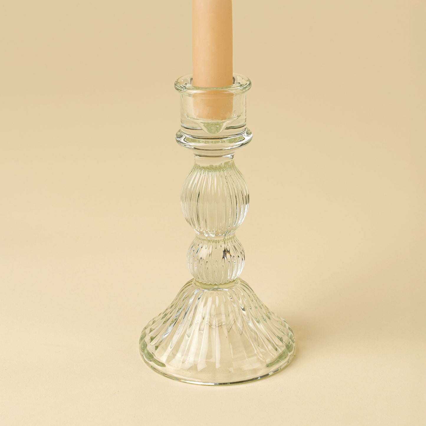 Calista Glass Candleholder