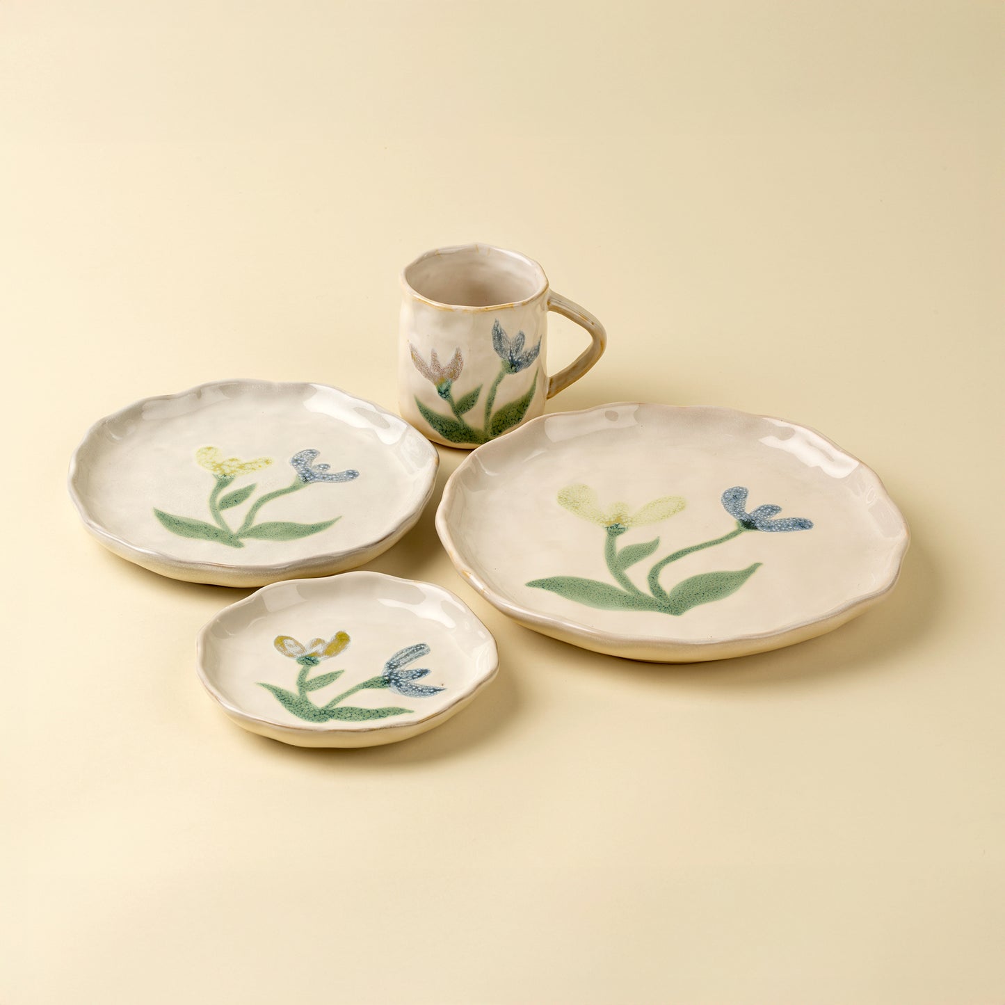 Painted Petals Plate