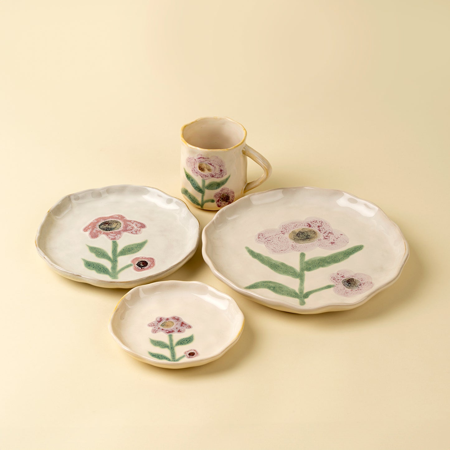Painted Petals Plate