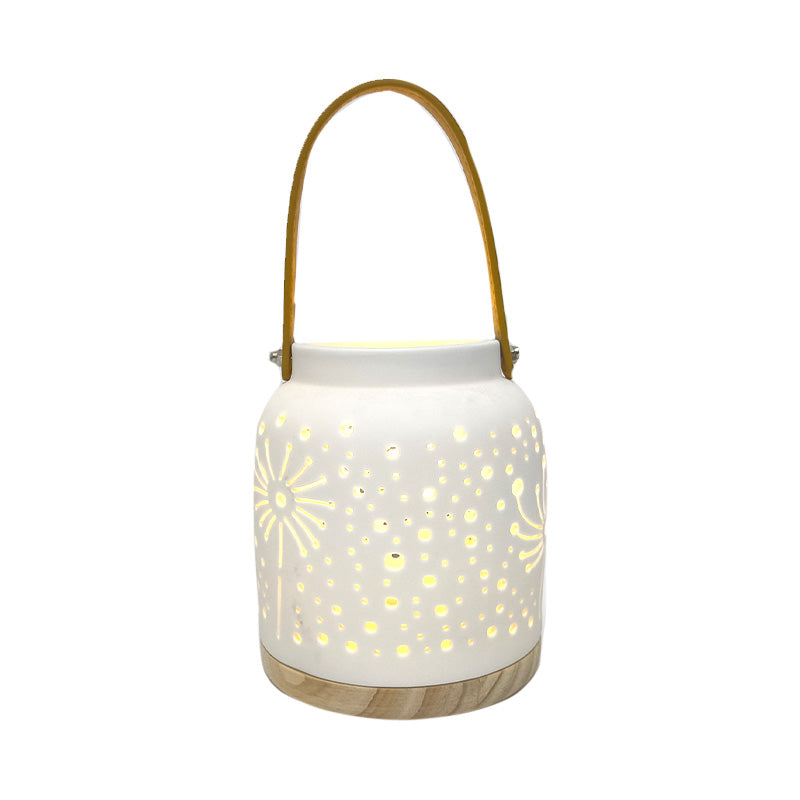 Led Ceramic Lantern
