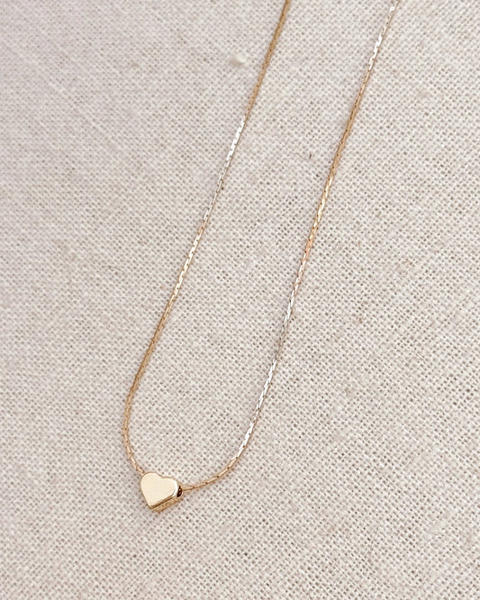Gold Heart Necklace