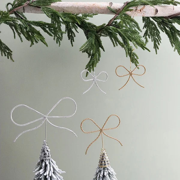 Beaded Bow Ornament