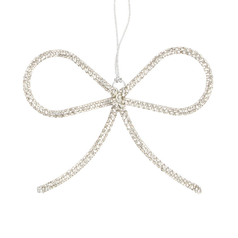 Beaded Bow Ornament