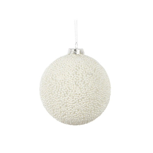 Pearl Glass Ornament