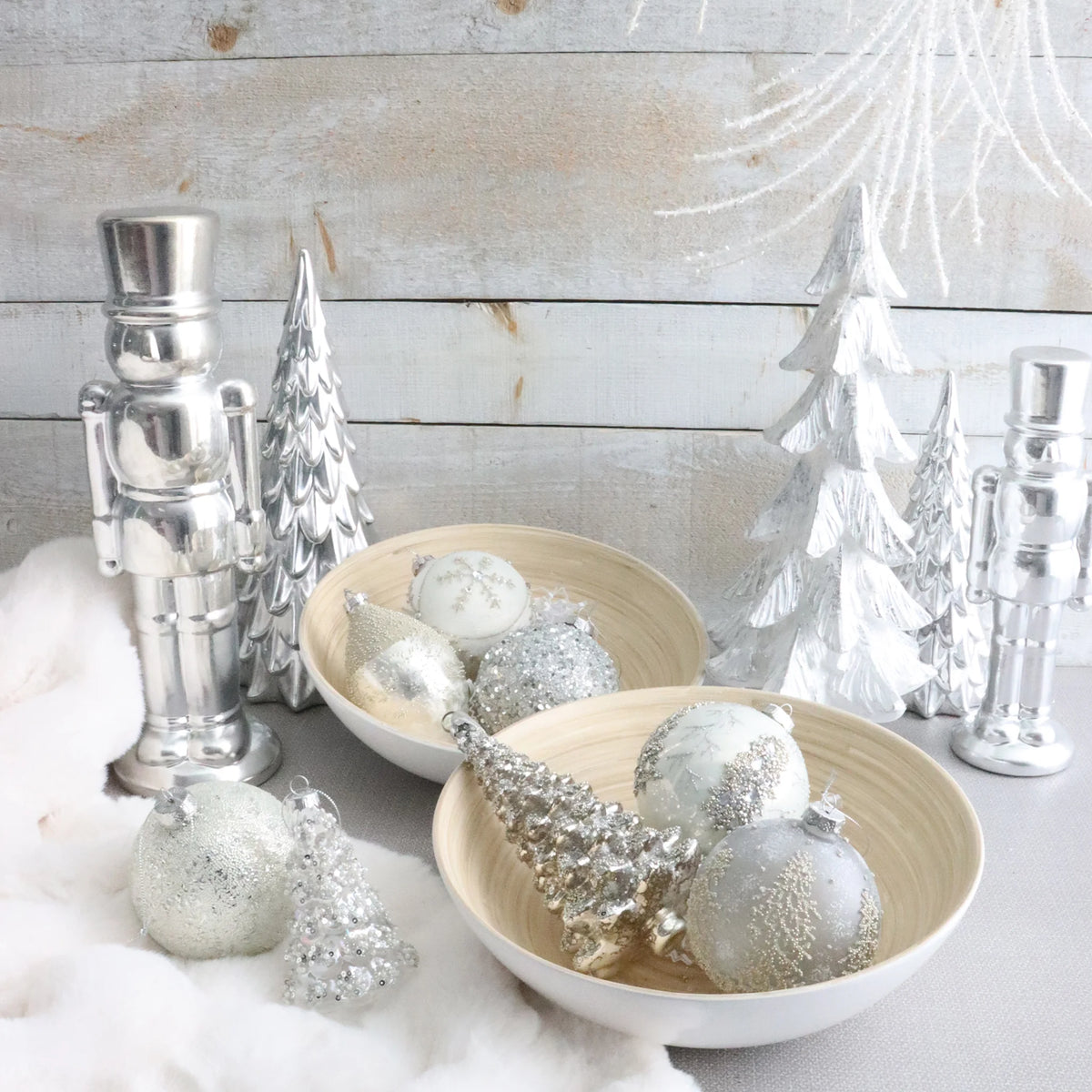 Sugared Tree Ornament