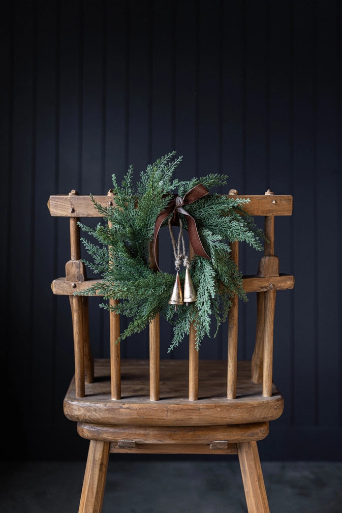 Cypress Real Touch Wreath
