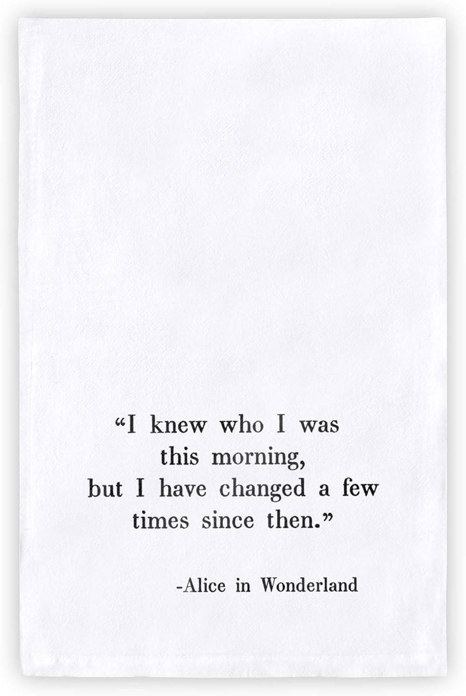 Tea Towel Alice In Wonderland