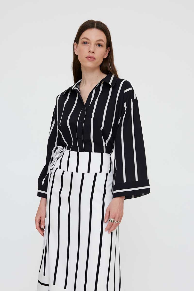 Black Stripe Shirt