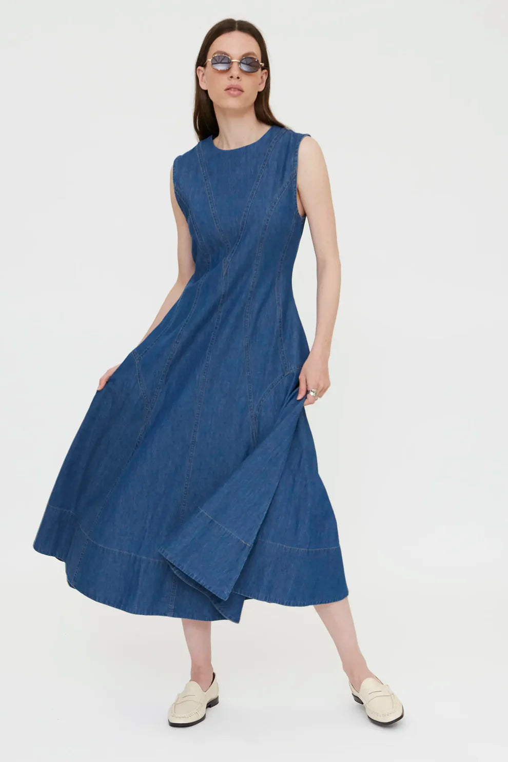 Chambray Dress