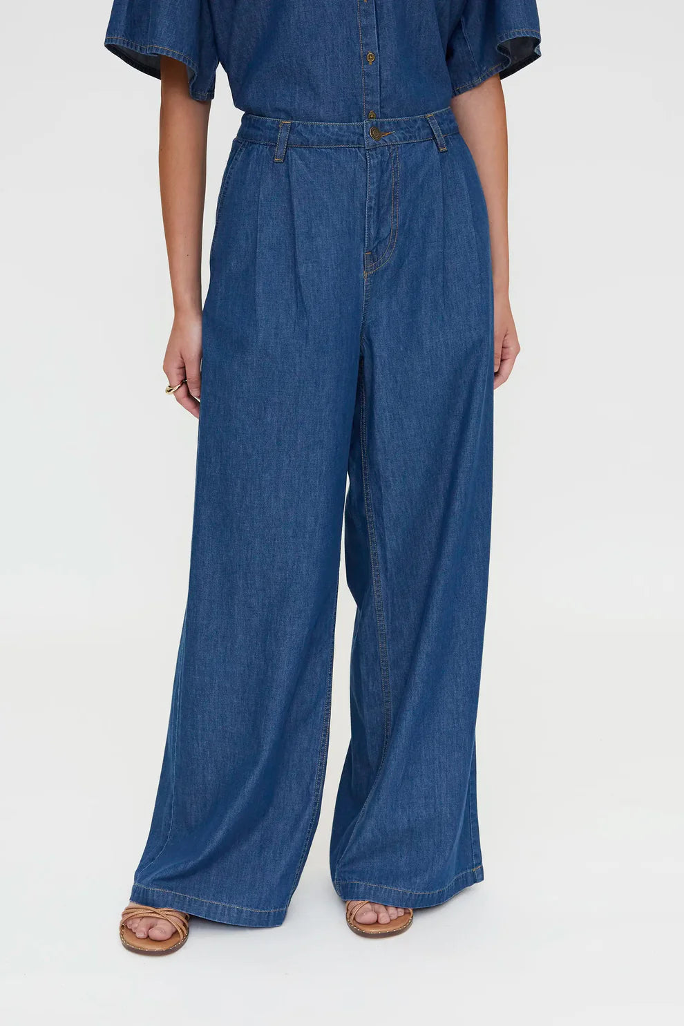 Chambray Pant