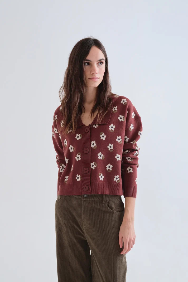 Santini Floral Cardigan