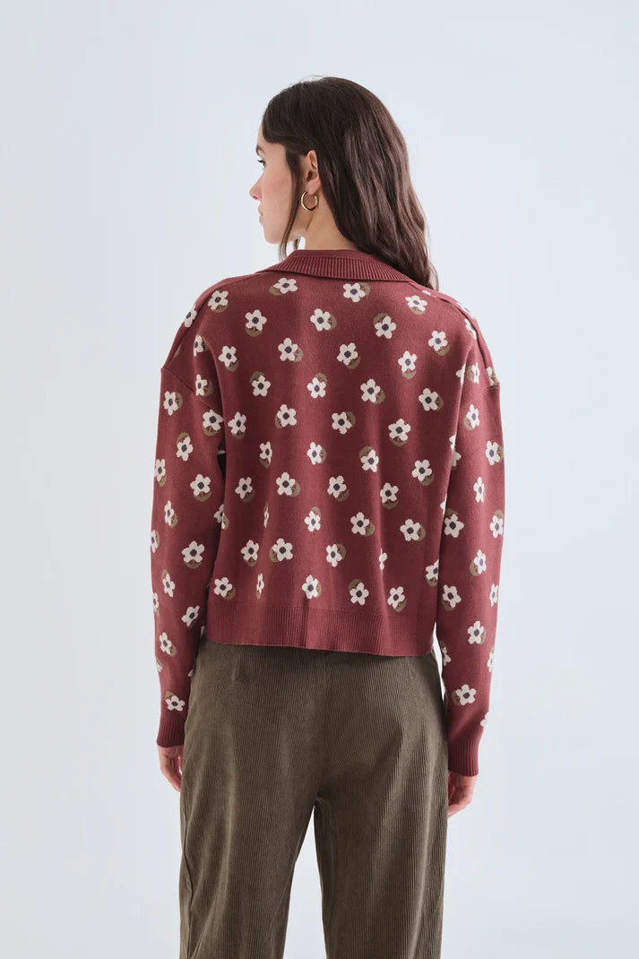 Santini Floral Cardigan
