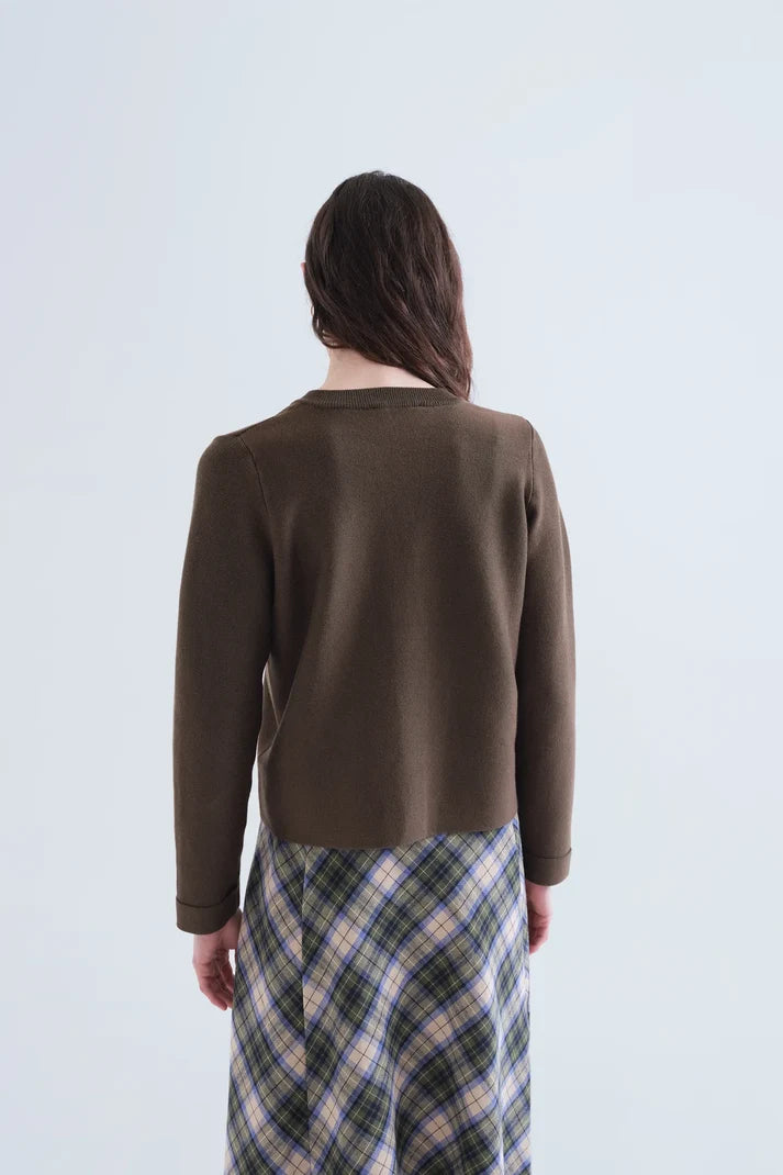 Dark Green Cardigan