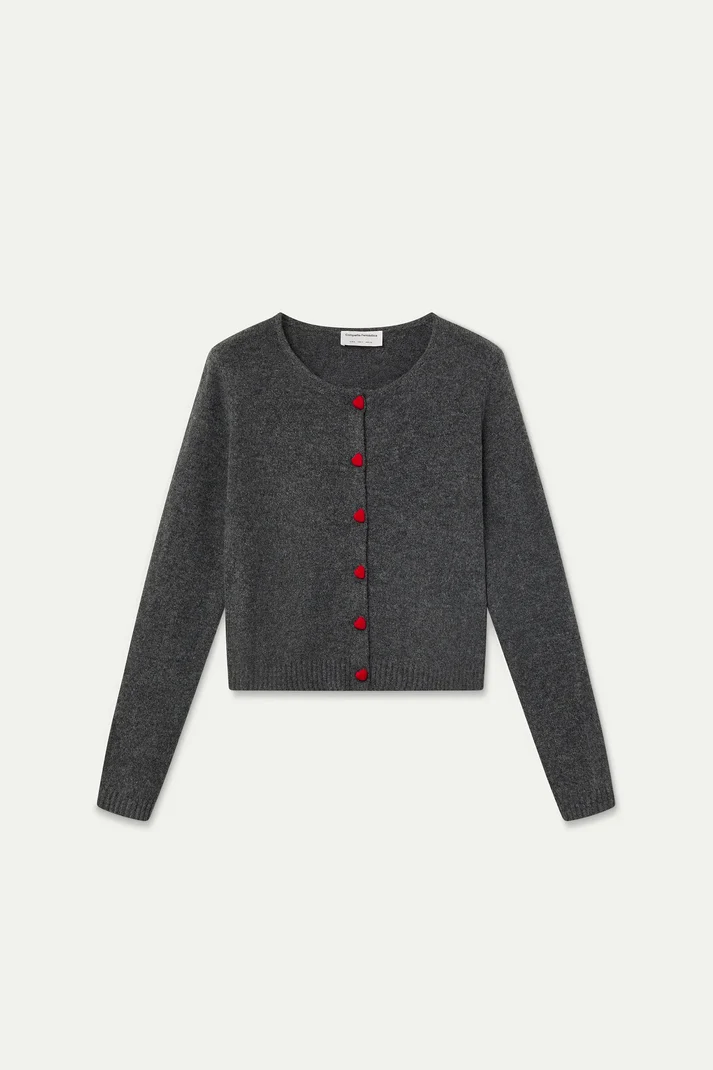 Heart Button Cardigan