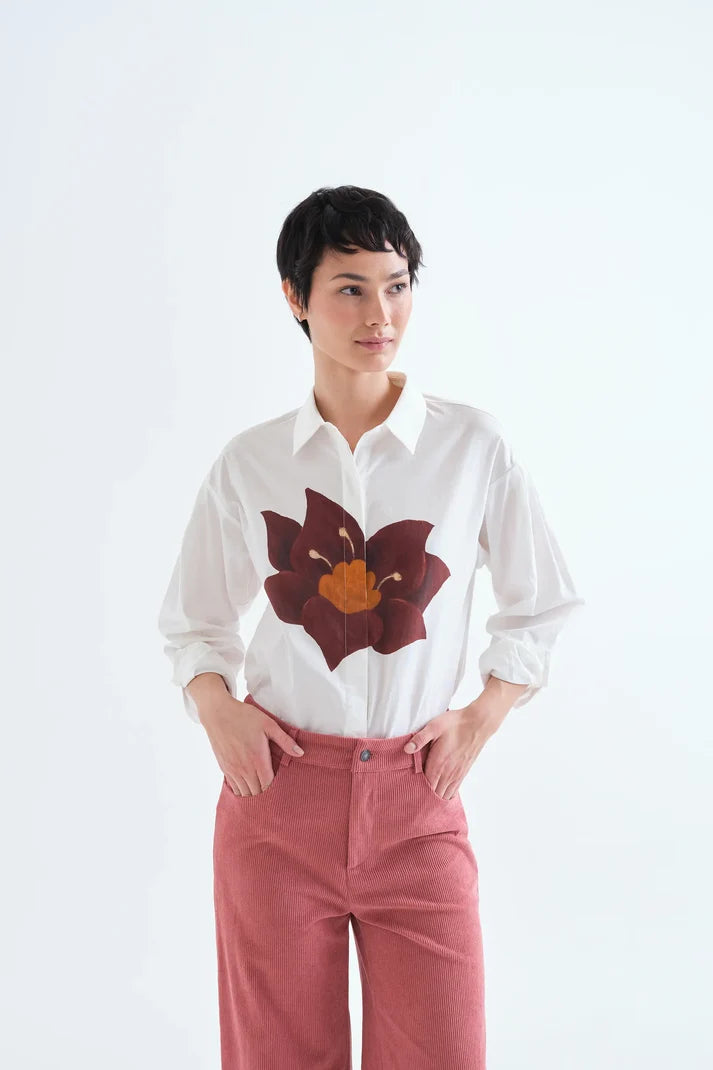 Flower Print Shirt