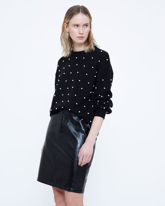 Pearl Studded Sweater