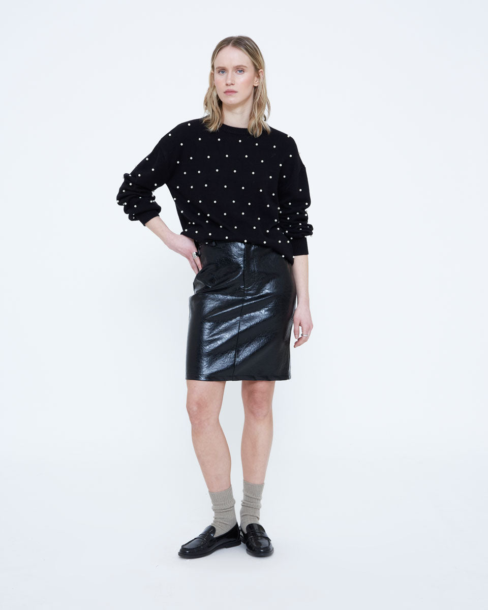 Pearl Studded Sweater