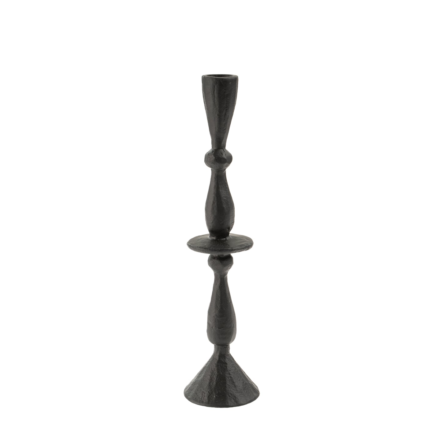 Imani Black Candleholder