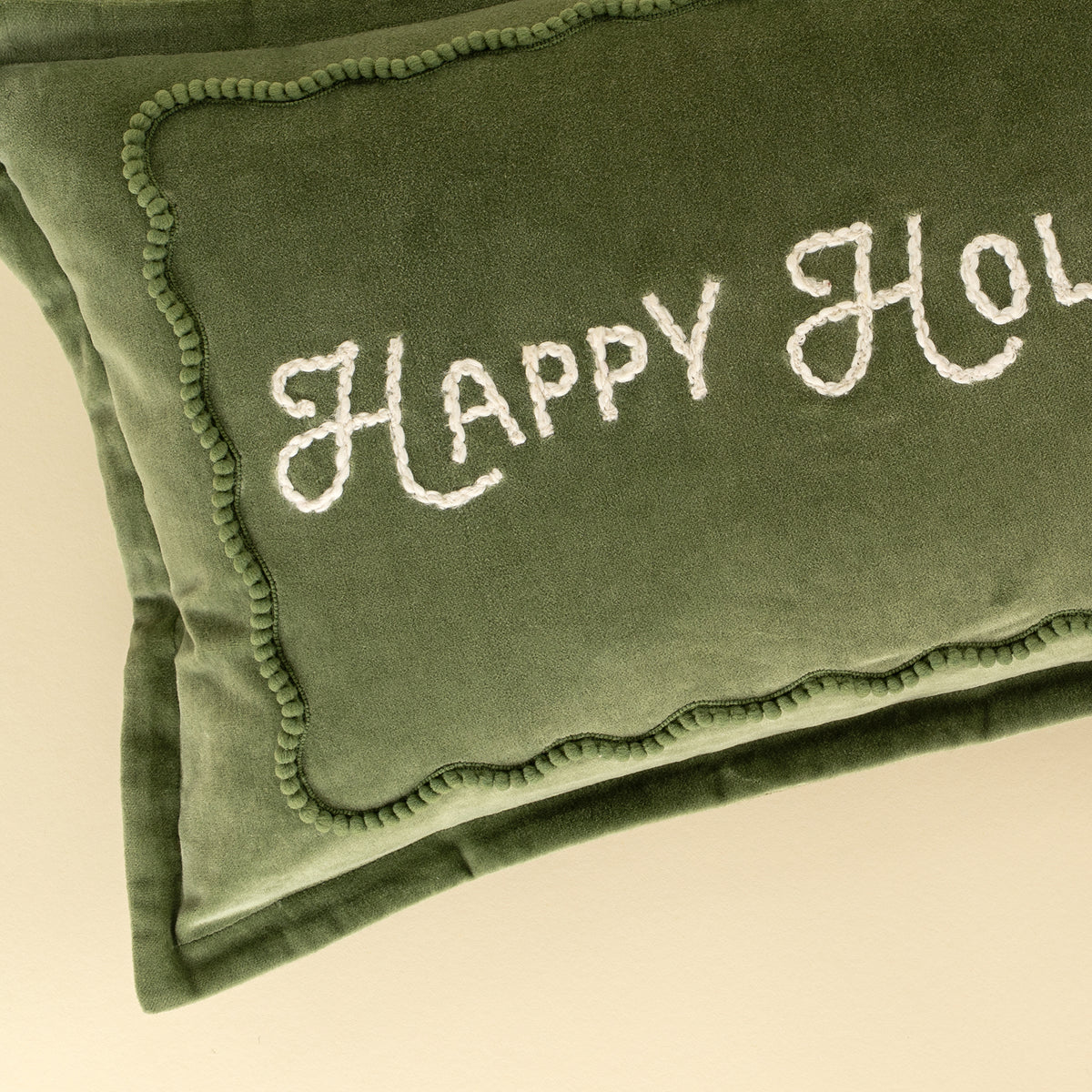Happy Holidays Pillow