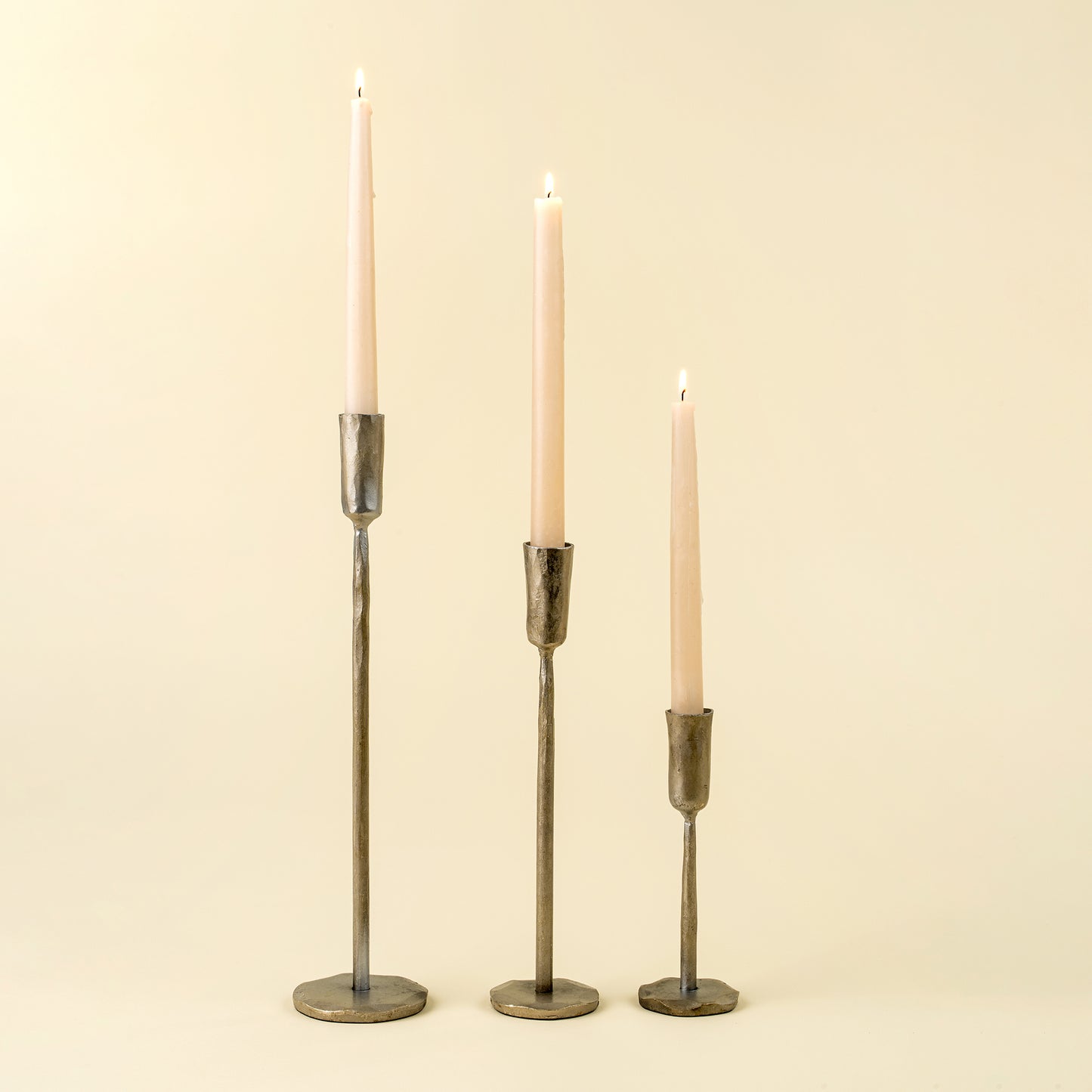 Luna Forged Candleholder