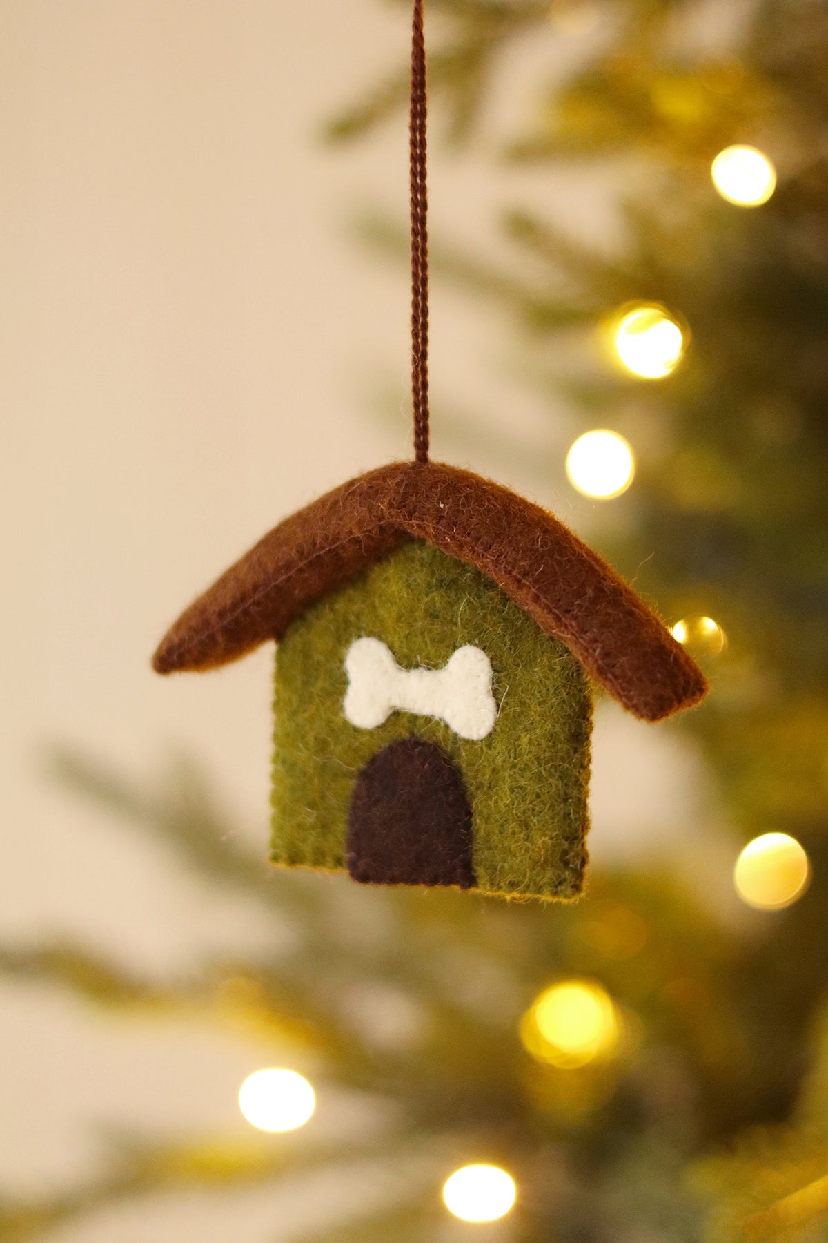 Dog House Ornament