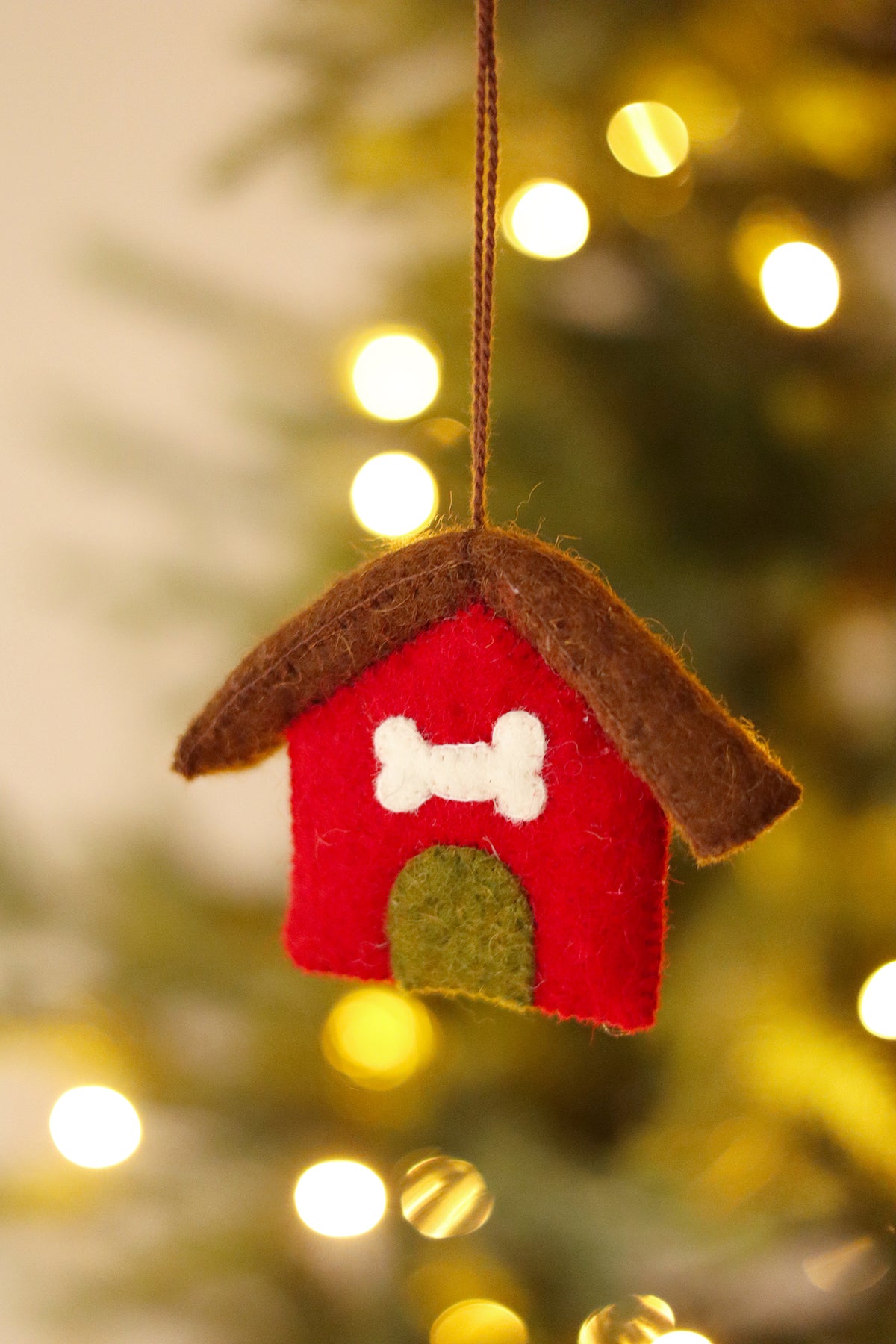Dog House Ornament